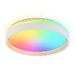 Светодиодный светильник RGB Ambrella light FZ601 WH/GD белый/золото IP20 46W 3000K-6500K+RGB D390*80 (ПДУ ИК), фото17
