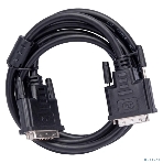 Кабель DVI-D dual link Cablexpert CC-DVI2L-BK-6, 25M/25M, 1.8м, CCS, черный, экран, феррит.кольца, пакет, фото8
