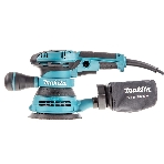 Эксцентриковая шлифовальная машина Makita BO5041 ЭШМ,300Вт,ф125мм,4000-12000об\м,ампл-2.8мм,1.4кг,кор,п\сборник,доп.рукоятка, фото3