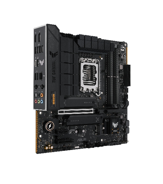 Материнская плата ASUS TUF GAMING B760M-PLUS WIFI II, LGA 1700, Intel B760, 4xDDR5, 4xSATA, 3xM.2, 1xPCIe 5.0 x16, 1xPCIe x4, 1xUSB-A 3.2 Gen 2, 2xUSB-A 3.2 Gen 1, 4xUSB 2.0, 1xUSB-C 3.2 Gen 2x2, 1x2.5Gb LAN, 5x3.5 мм, 7.1, Wi-Fi 6E, Bluetooth 5.3, mATX