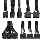 Блок питания 450W ExeGate 80 PLUS Bronze 450PPH (ATX, APFC, КПД 88% (80 PLUS Bronze), 12cm fan, 24pin, (4+4)pin, 2xPCI-E, 3xSATA, 3xIDE, черный, Color Box), фото11