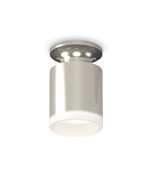 Светильник Ambrella Light XS6305043 PSL/FR серебро полированное/белый матовый MR16 GU5.3 (N6903, C6305, N6245)
