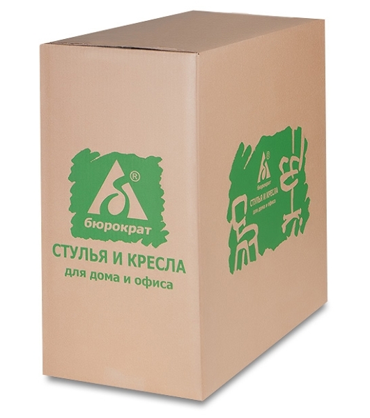 Кресло Бюрократ CH-300/BLACK черный, экокожа, 120 кг, механизм качания