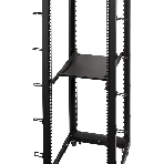 Стойка двухрамная Lanmaster TWT-RACK2-42U-ADJ 42U 480ммX560мм 1000кг черный, фото4