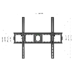 Кронштейн ONKRON UT4 для телевизора 55'-100' наклонный, черный, фото19