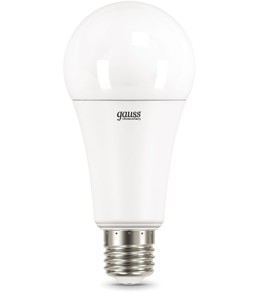 Лампа светодиодная LED Gauss Elementary A67 35Вт E27 6500К