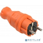 Вилка прямая ОМЕГА ВБп3-1-0м IP44 каучук оранж. IEK PKR01-016-2-K09, фото2