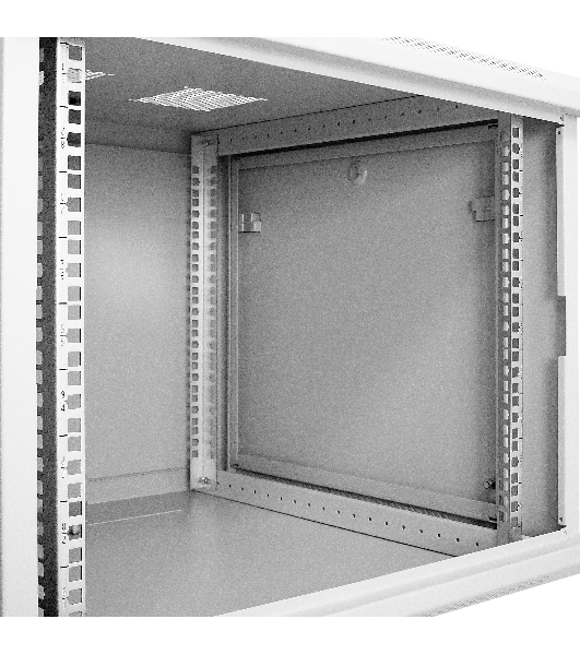 Шкаф телекоммуникационный 19' настенный 9U ExeGate EC-WM-9U.600.G.GREY (19', 9U, 600x600x500мм (ШхГхВ), передняя дверь закаленное стекло, съемные боковые панели, пыле- и влагозащита IP23, светло-серый RAL 7035)