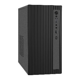 Компьютерный корпус Minitower ExeGate BAA-303M-AAA450 (mATX, БП AAA450 с вент. 8см, 2*USB, HD Audio, черный)