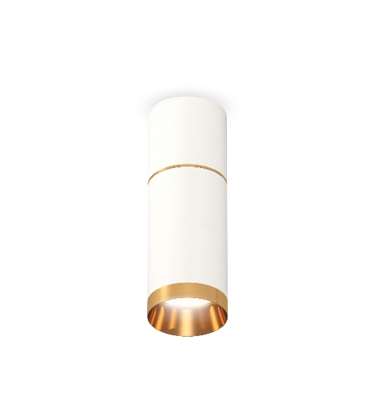 Светильник Ambrella Light XS6322062 SWH/PYG белый песок/золото желтое полированное MR16 GU5.3 (C6301, A2062, C6322, N6134)