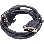 Кабель DVI-D dual link Cablexpert CC-DVI2L-BK-6, 25M/25M, 1.8м, CCS, черный, экран, феррит.кольца, пакет, фото7