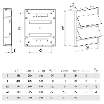 Бокс пластиковый Kranz ЩРН-П-36 IP41 белый (белая дв.), фото 1