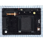 Модуль (матрица + тачскрин) для Lenovo Tab E10 TB-X104F TB-X104L черный с рамкой, фото 1