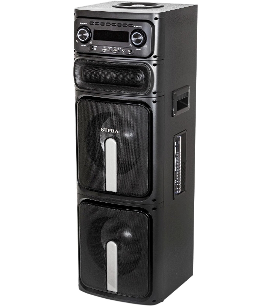 Минисистема Supra SMB-2050, 180Вт, FM USB BT SD, черный
