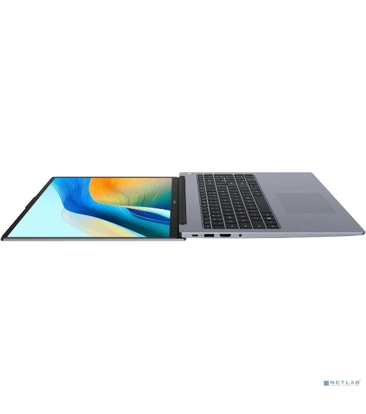 Ноутбук Huawei MateBook D 16 MCLG-X Core i5 13420H 16Gb SSD1Tb Intel Iris Xe graphics 16' IPS (1920x1200) noOS grey space WiFi BT Cam (53014BUY)