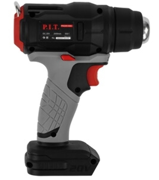 Технический фен P.I.T. PHG20H-550A SOLO темп.350/550С (PHG20H-550A) серый