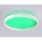 Светодиодный светильник RGB Ambrella light FZ601 WH/GD белый/золото IP20 46W 3000K-6500K+RGB D390*80 (ПДУ ИК), фото15