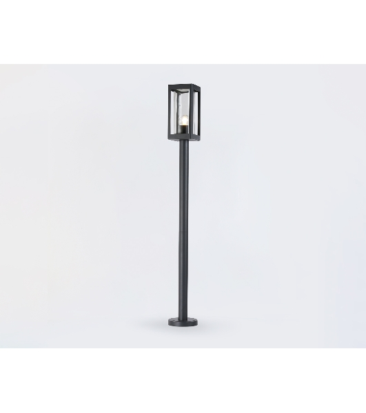 Светильник Ambrella light ST2422 GR/CL серый/прозрачный IP54 E27 max 40W 110*110*1000
