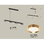 Светильник Ambrella light XB9152152/4 SBK/PYG черный песок/золото желтое полированное GX53 (C9152, N8124), фото3