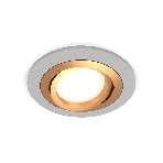Комплект встраиваемого поворотного светильника Ambrella light XC7623083 SGR/PYG серый песок/золото желтое полированное MR16 GU5.3 (C7623, N7004), фото3