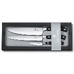 Набор ножей кухонных Victorinox Forged Chefs (7.7243.3) компл.: 3 шт черный, подар. коробка, фото 1