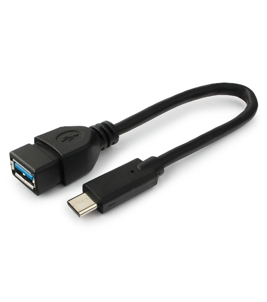 Переходник Cablexpert Переходник USB OTG, USB Type-C/USB 3.0F, пакет (A-OTG-CMAF3-01)