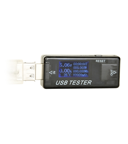 Измеритель мощности USB порта Energenie EG-EMU-03, до 30V/5A, поддержка QC 2.0 и 3.0