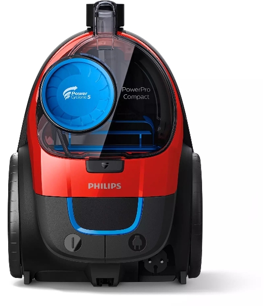 Пылесос Philips FC9330/09 красный/черный, 237/900 Вт, уборка сухая, пылесборник контейнер 1.5 л