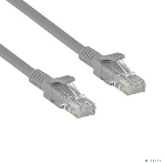 Патч-корд ExeGate UTP-RJ45-RJ45-5e-CU-5M-GY, UTP, cat.5e, 5м, медь, серый, фото2