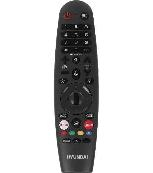 Телевизор Hyundai 55' H-LED55BU7100 серый LED UHD 60Hz WebOS