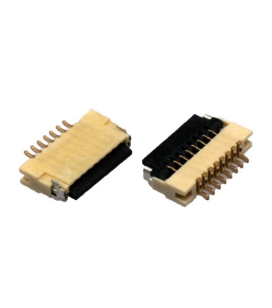 Разъем FPC Flip-Lock 1010-24RLGF 24 pin высота 1мм шаг 1мм