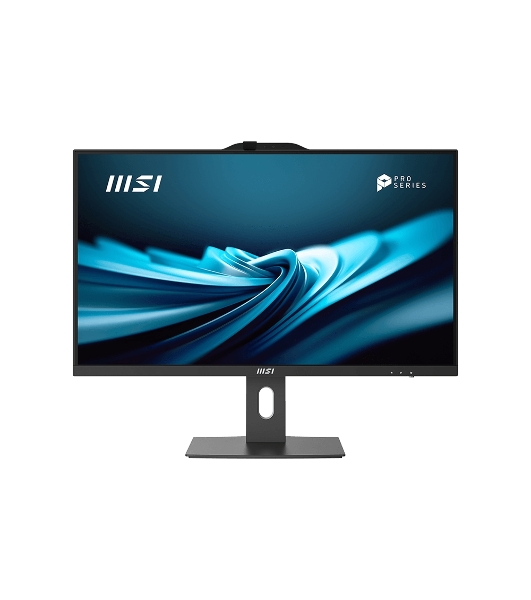Моноблок MSI Pro AP272P 14M AiO 27' FHD(1920x1080)IPS AG Non-touch, Core i5-14400 (2.5GHz), 8Gb DDR5(1x8GB), 512Gb SSD M.2, Intel UHD, WiFi, BT, camera, WirelessKB&mouse Eng/Rus,No OS,1y war-ty, черный (9S6-AF8321-813)