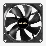 Вентилятор 12В DC ExeGate ExtraSilent ES14025S2P (140x140x25 мм, Sleeve bearing (подшипник скольжения), 2pin, 1000RPM, 22dBA), фото3