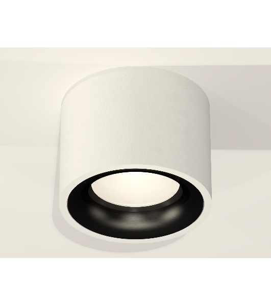 Светильник Ambrella Light XS7510021 SWH/PBK белый песок/черный полированный MR16 GU5.3 (C7510, N7011)