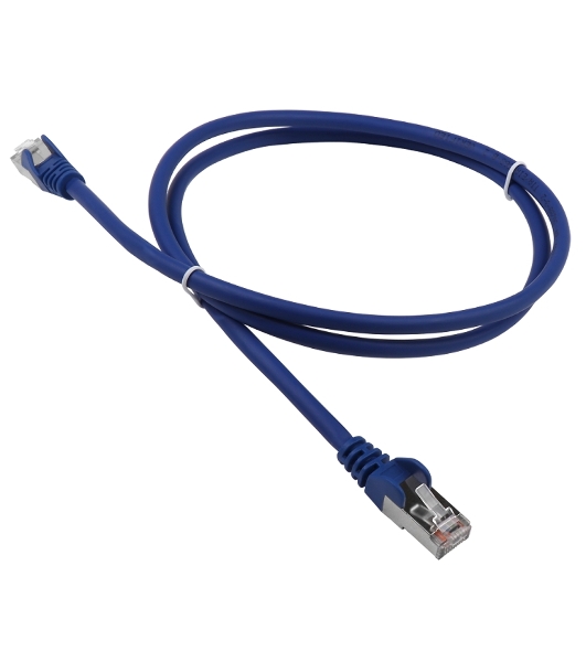 Патч-корд LANMASTER LSZH FTP кат.5e, 10 м, синий
