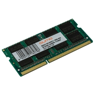 Оперативная память Qumo, DDR3, 8GB (1x8GB), 1600MHz, CL11, SO-DIMM