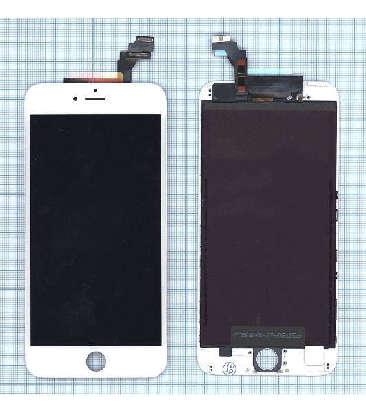 Дисплей для Apple iPhone 6 Plus в сборе с тачскрином (Foxconn) белый