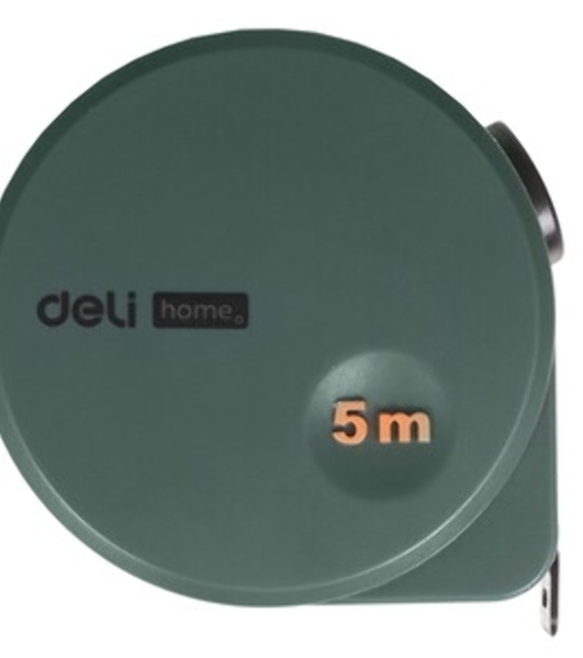 Рулетка ';Home Series'; Deli HT8519 5м х 19мм Эксклюзивный дизайн, Корпус - высококачественный софттач пластик