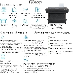 Плоттер струйный HP Designjet T650 (5HB10A), A0, 36', цветной, 914 мм, 2400x1200 dpi, USB, Gigabit Ethernet, WiFi, фото15