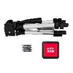 Лазерный уровень MTX XQB GREEN Pro SET, 20 м, зеленый луч, батарейки, штатив, фото7