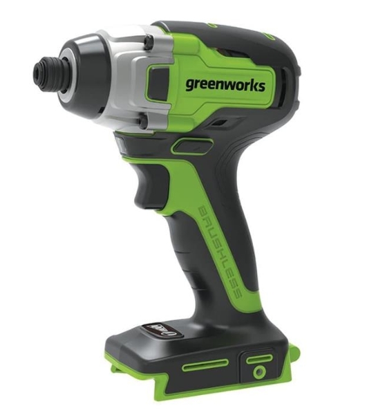 Винтоверт ударный аккумуляторный GreenWorks GD24ID3, 24V, бесщеточный, без АКБ и ЗУ (3802807)