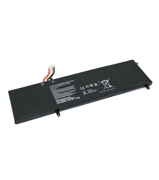Аккумуляторная батарея для ноутбука Gigabyte P34V2 14.8V 4300mAh/63.64Wh