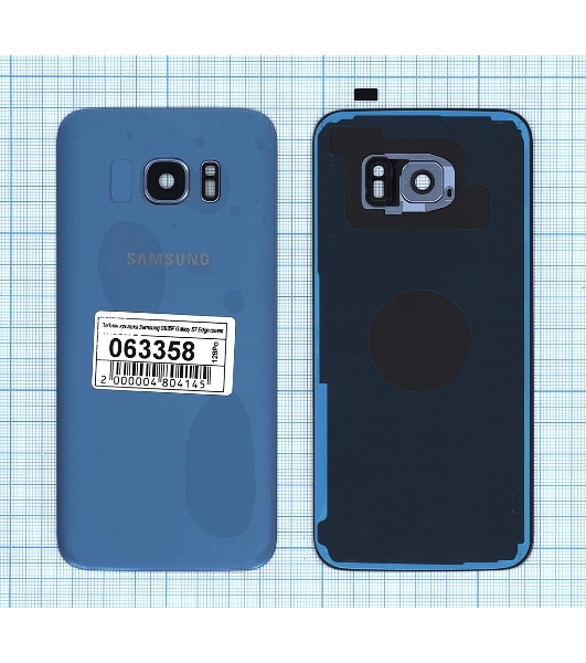 Задняя крышка для Samsung G935F Galaxy S7 Edge синий