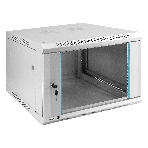 Шкаф телекоммуникационный 19' настенный 6U ExeGate EC-WM-6U.600.G.GREY (19', 6U, 600x600x370 мм (ШхГхВ), передняя дверь закаленное стекло, съемные боковые панели, пыле- и влагозащита IP23, светло-серый RAL 7035), фото14