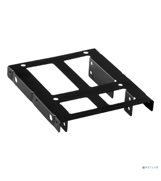 Салазки (переходник) ExeGate EX292544RUS HD-22T3M металлические для установки 2xHDD/SSD 2.5' в отсек 3.5'