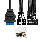 Компьютерный корпус Minitower ExeGate i3 SEA LE-NPX700 (mATX, БП 700NPX, 1хUSB+1хUSB 3.0, HD аудио, черный, передняя и боковая панели - закаленное стекло), фото3