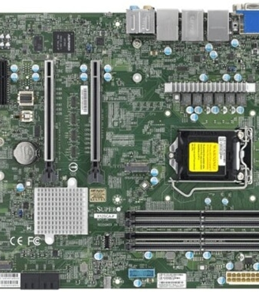 Материнская плата Supermicro MBD-X12SCA-F-B W-1200 CPU, 4 DIMM slots, Intel W480 controller for 4 SATA3 (6 Gbps) ports, RAID 0,1,5,10, 1 PCIe 3.0 x4, 2 PCIe 3.0 x16 slots, bulk