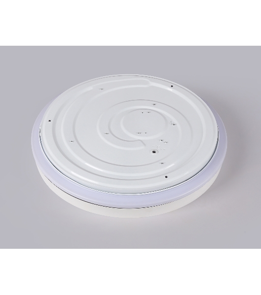Светодиодный светильник RGB Ambrella light FZ601 WH/GD белый/золото IP20 46W 3000K-6500K+RGB D390*80 (ПДУ ИК)