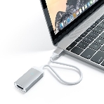Адаптер Satechi Type-C to HDMI 4K 60HZ. Поддержка 4K/60Hz. Материал корпуса алюминий. Цвет серебряный., фото4