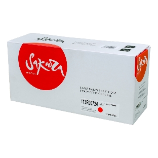 Картридж Sakura 113R00724 для Xerox P6180, пурпурный, 6000 к.